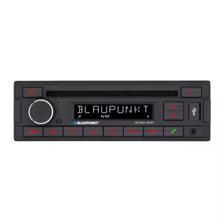 Autorradio BLAUPUNKT MILANO 200 BT, Bluetooth, USB, microSD, AUX IN - 1
