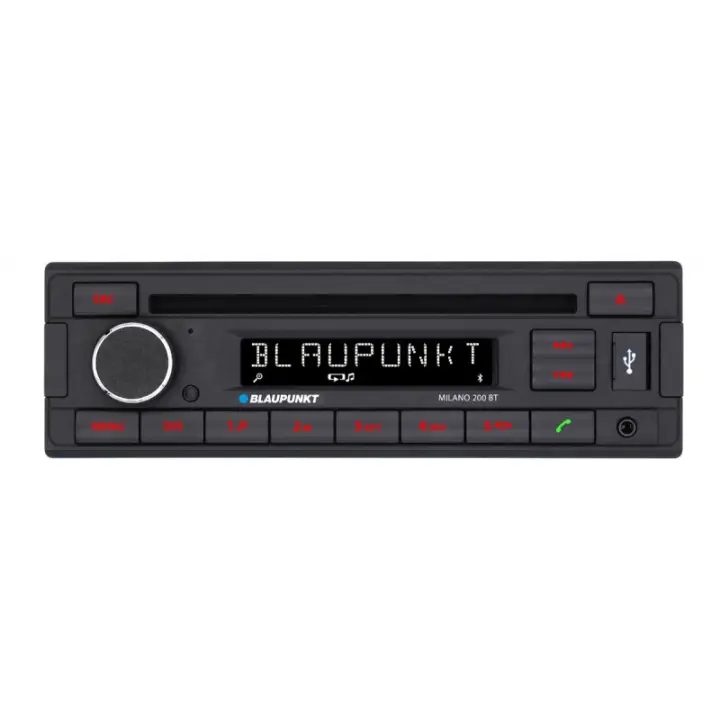Autorradio BLAUPUNKT MILANO 200 BT, Bluetooth, USB, microSD, AUX IN - 1