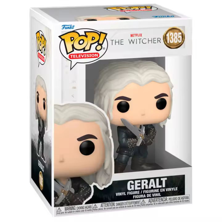 Funko Pop The Witcher Geralt SZN3-Figura de Vinilo Coleccionable - Idea de Regalo- Mercancia Oficial - Juguetes para Niños y Adultos - Movies Fans - Muñeco para Coleccionistas y Exposición - 1