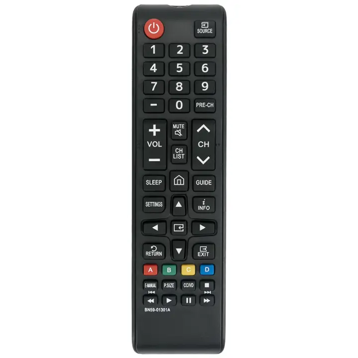 Control Remoto De Repuesto BN59-01301A Para TVs LED LCD Samsung Modelos N5300 NU6900 NU7100 NU7300 Comunicación Inalámbrica IR - 1