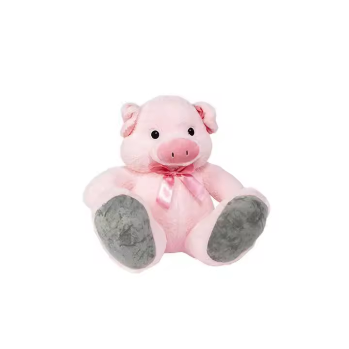 Peluche  Cerdo Rosa Sentado 45 Cm.  (Artesania Beatriz 13514) - 1