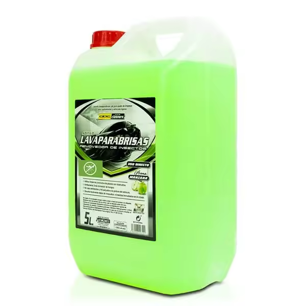 Motorkit Lavaparabrisas de Coche Manzana 5L ABC - Limpia y Protege - 1
