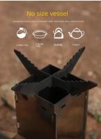 Estufa deRocket Plegable En Acero Inoxidable Con Ajuste De Admisión De Aire Durable Y Reliabilidad Para Diferentes Artículos De Ignición - details 3