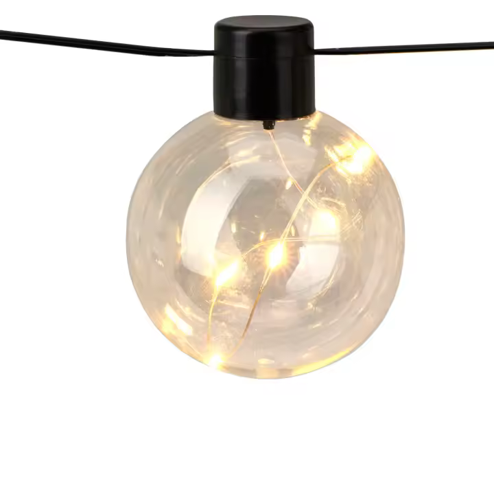 Ledkia Guirnalda Exterior LED de 10 Bombillas Jarli 7.5m 2700K Blanco Cálido - 1
