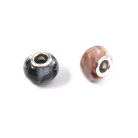 20Pcs Cuentas De Resina Estilo Pintura Chino Dos Colores Mezcladas Colgantes Sueltos Para Suministros De Joyería DIY Pulsera Cadena De Teléfono - details 15