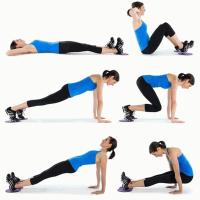 Banner - Discos Deslizantes para Fitness Abdominales, Discos Doble Cara Deslizantes para Hogar, Yoga, Fitness, Pilates - Verde