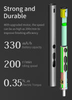 Conjunto De Destornilladores Eléctricos 6 En 1 Con Mango De Precisión Herramienta Portátil Recargable Para Reparación De Teléfonos Móviles Y Relojes - details 3