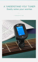 Afinador Digital Para Guitarra Bass Ukulele Violín Mandolín Afinador Electrónico Clip on Ajustable Calibración Acústica - details 4