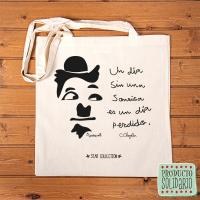 YOSIQUESE Bolsa de Tela Star Collection | Modelo: 'Chaplin' | Productos y regalos solidarios hechos por personas con discapacidad - details 0