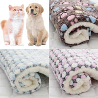 Manta Para Perros Y Gatos Invierno Cama De Mascota Gruesa Estilo Otoño E Invierno Alfombra Para Cages De Mascotas Material De Peluche De Coral Lavable Mecánicamente - details 3