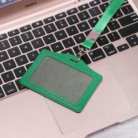 Carcasa Protectora Para Tarjetas De Nombre Y Badges Para Hombres Y Mujeres Estuche Para Tarjetas De Identificación De Oficina De PU Cuero Unisex - details 8