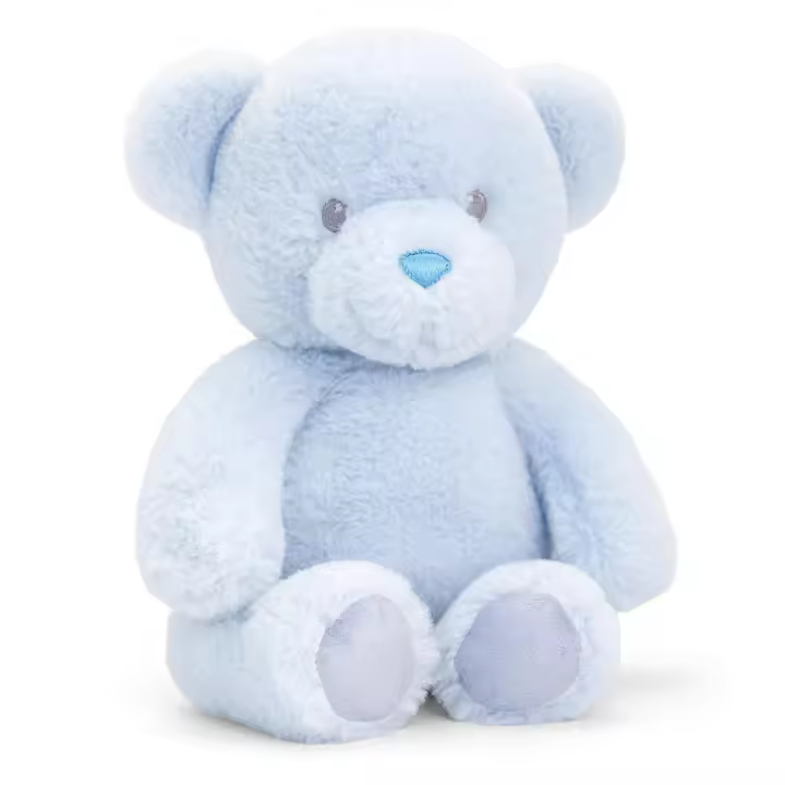 Keel Toys Oso Azul 25 cm de peluche, ecológico, Keeleco - 1