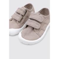 victoria  BOSCO BAREFOOT BASKET Deportivas Con Velcro Bebé - niño (hasta la talla 30) Beige - details 1