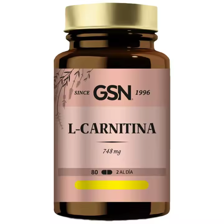 GSN L Carnitina Pura 80 Comprimidos - 1