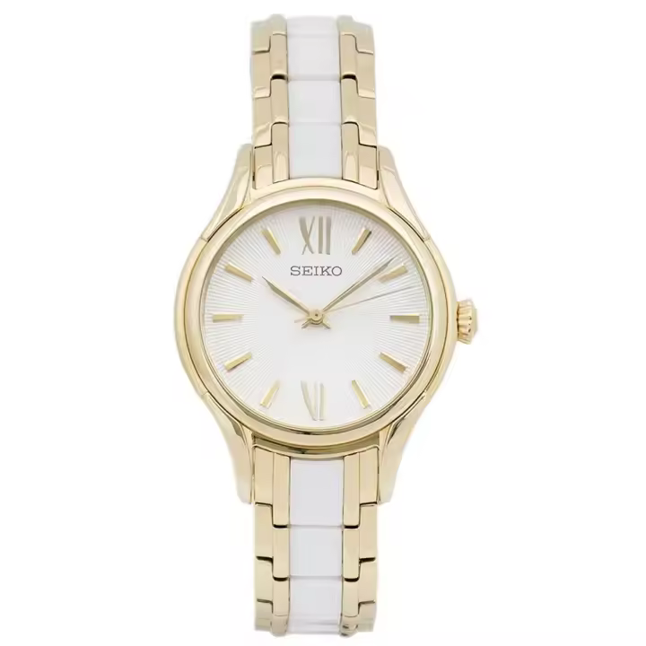 Seiko Reloj Srz398p1 Dorado Mujer - 1