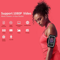 Reproductor MP4 UI De 4 Pulgadas Con Pantalla Táctil Bluetooth 5.0 16GB Altavoz 1080P Video Ebook Multi-lenguaje Portátil - details 1