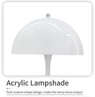 Lámpara De Mesa LED En Forma De Honguito Portable Carga Por Tipo C Luz Nocturna Táctil Para Decoración De Habitación Bar Café - details 10