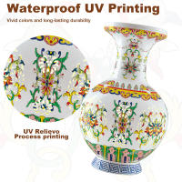 Vaso De Flores En Puzzzle De Porcelana Diseño 3D DIY Juguete Educativo Decoración De Casa Regalo Cálido Para Adultos - details 2