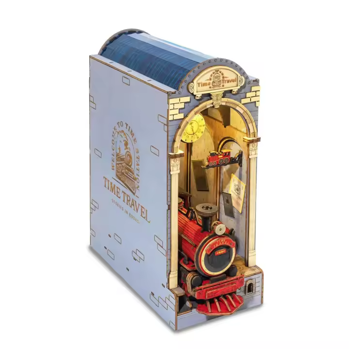 PUZZLE 3D SUJETALIBROS TIME TRAVELS - 1