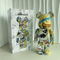 Bearbrick 400% Oso Violento De Bloques De Construcción Muñeca Articulada Decoración De Anillo Juguete Para Regalos - details 35