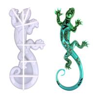 Molde De Silicona Para Animal Pequeño Rana Lagarto Caracol Gecko Molde De Resina DIY Para Manualidades Y Artesanía - details 15