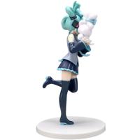 Figura De Colección Anime Hatsune Miku X Cinnamoroll 20CM Decoración Kawaii Regalo Para Niños Modelo De PVC Para Decorar El Hogar - details 4