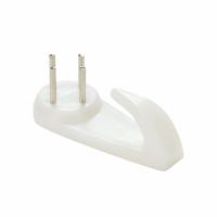 Gancho Invisible Para Pared Blanco 20pcs Plástico Para Colgar Fotografías Cuadros Y Espejos Sin Dañar La Pintura Del Techo - details 5