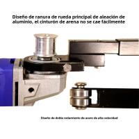 Modificador De Máquina De Lijado De Cinta Para Taladro De Ángulo 100/115/125 Herramienta De Modificación De Torno De Madera Meterk - details 3