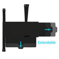 Extensor De Visera De Coche Antiglareante Ajustable Sombrilla Solar Universal Accesorios Interiores De Coche Material PU Y PC - details 6