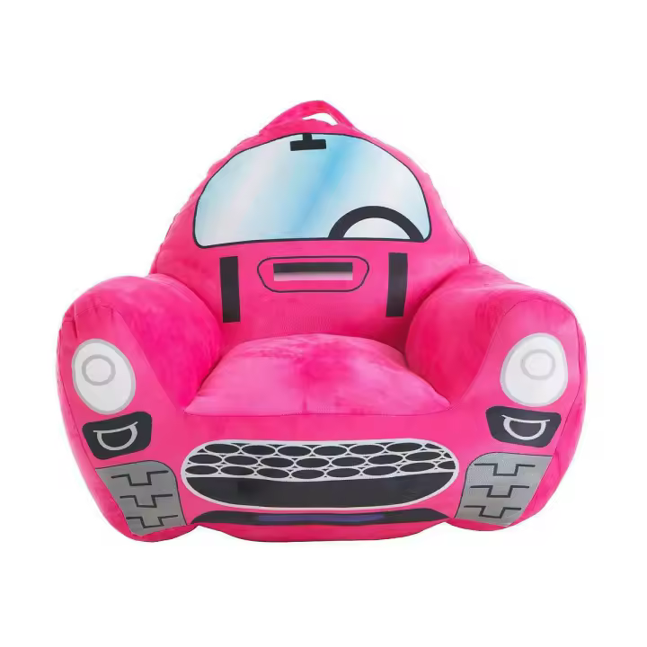 Sillón Infantil Coche Fucsia 52 x 48 x 51 cm - 1