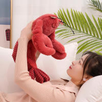Muñeco De Peluche De Lobo De 30 Cm Cangrejo De 22 Cm Decoración Para Habitación De Gato Y Perro Juguete De Animales Suave Regalo Para Niños - details 10