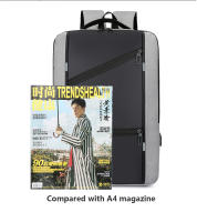Mochila Impermeable para Hombre, Morral Antirrobo con Luz Trasera, Informal, Bolsa de Viaje, Ordenador Portátil de 15.6 Pulgadas, Accesorio de Negocios - details 1