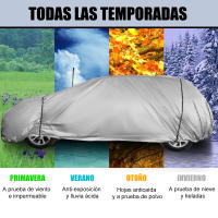 Funda de Coche Cubierta De Coche Universal,Impermeable,Protección Contra Sol Lluvia Nieve Polvo,Accesorios Para Coches, Tamaño S-M-L-XL-XXL - details 5