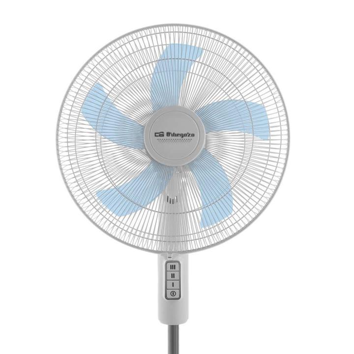 Orbegozo - Ventilador de pie SF 1040 17733 PIE con cabezal oscilante, altura regulable hasta 128 cm y 3 velocidades… — oferta en Miravia