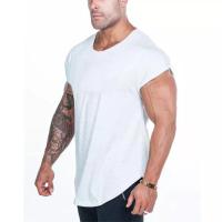 Camiseta De Gimnasio Para Hombres Fitness Casual Hip Hop Algodón Sin Mangas Ajustada Transpirable Ropa Deportiva Bodybuilding - details 5