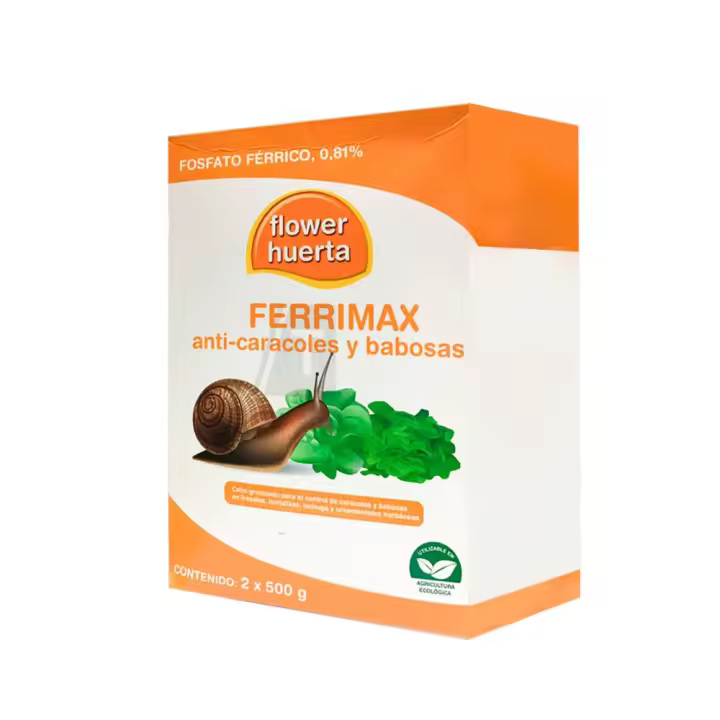 Anticaracoles y Babosas FERRIMAX  Insecticida FLOWER HUERTA Pack 2x500 gr - 1