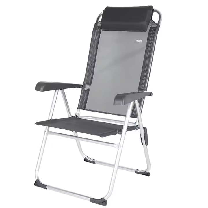 Silla camping aluminio + textileno reclinable 44X55X101cm (Color Baby 52886) - 1