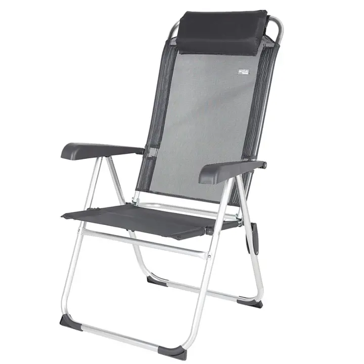 Silla camping aluminio + textileno reclinable 44X55X101cm (Color Baby 52886) - 1