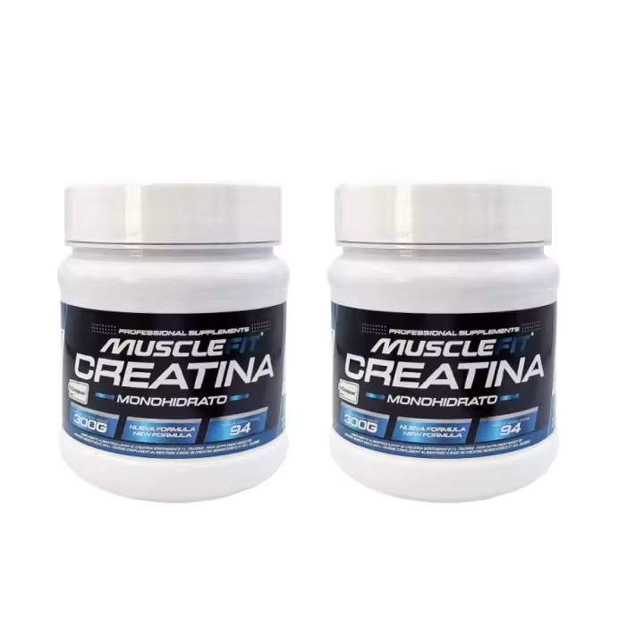 Pack 2 x Creapure Creatina Monohidrato - MuscleFit│300g - MUSCLECULT - 1