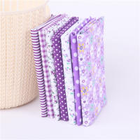 7Pcs Tela De Algodón Con Estampado Floral Colorido Para Bricolaje Y Costura Tela Para Manta Y Patchwork Material Para Manualidades Hechas a Mano - details 13