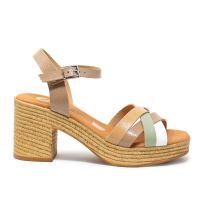TINA KIZ 5469 Sandalias plataforma mujer 31515 24V SANDALIA TIRAS CHAROL TAUPE - details 2