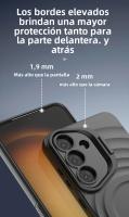 Funda Magnética De Lujo Para Samsung Galaxy S25 Ultra plus Con Soporte Para Lentes Plegables Y Carga Inalámbrica Magsafe Cubierta Suave Mate Protectora Contra Golpes Y Arañazos - details 9