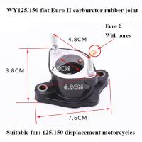 Tubo De Admisión De Aluminio Para Motocicleta CG125 150 200WYPZ26 2730 Joint De Carburador Tríptico De Goma Accesorio Para Bicicleta Eléctrica - details 1