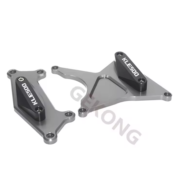 Protector De Motor Para Motocicleta Versys 650 Ninja KLE650 2006-2020 Cubierta De Marco Guardia Sliders Pads De Estator CNC Aluminio Y POM - 1