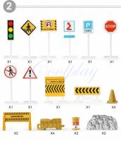 Mapa De Carretera Grande Para Juegos DIY Con Señales De Tráfico Y Estacionamiento Juego De Matriz De Juego Para Niños Regalos De Juguetes Para Bebés Alfombra De Escalada - details 9