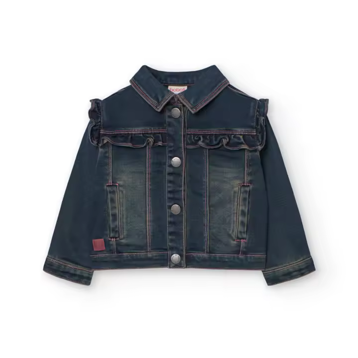 Cazadora denim punto de bebé -BCI - 1