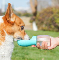 Botella De Agua Para Perros Pequeños Y Grandes Dispensador Para Mascotas Viaje Al Aire Libre Caminatas Bebidas Para Gatos Y Puppies Estilo Francés Bulldog Pug Alimentador - details 2
