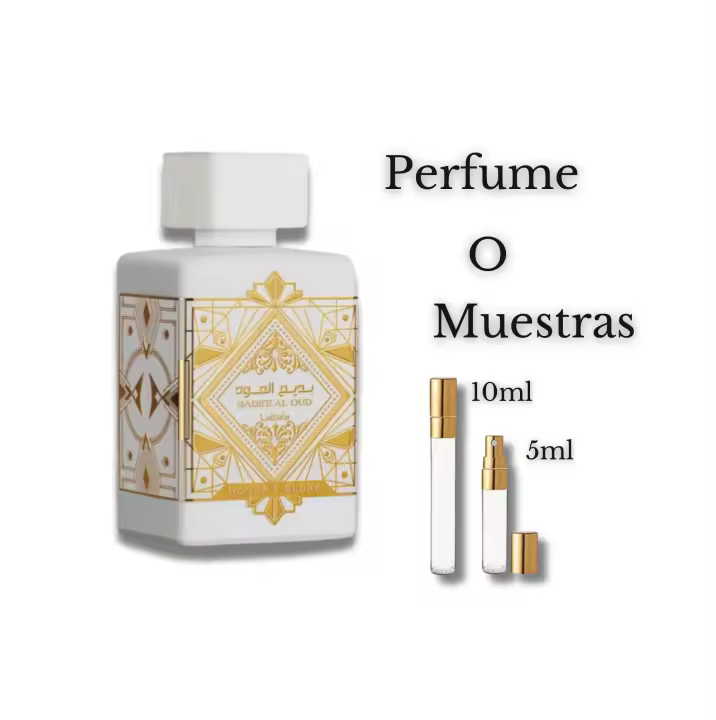 Lattafa Badee al Oud Honor & Glory Eau de Parfum para Mujer - Exquisita Brulee de Piña con Elegancia Distinta y Armonía Estimulante - Fragancia Tropical de Mujeres Elegantes - 1
