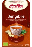 Té Jengibre | Packs 2 |  Respiración fortificante | 17 bolsitas de infusión | YogiTea - details 1