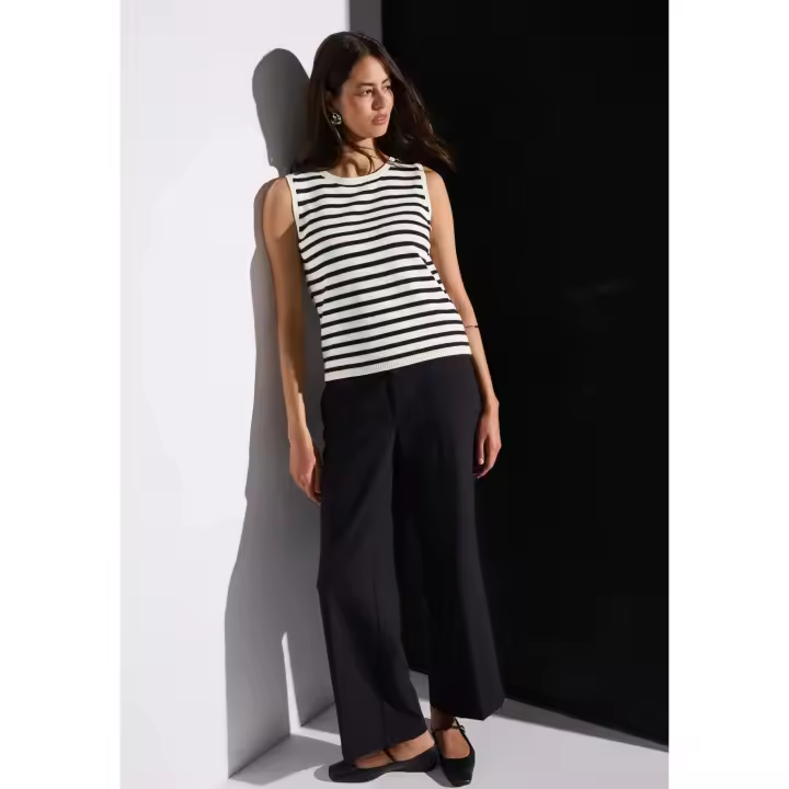 Street One Mod. PS303242 - Top punto a rayas 100% algodón para mujer - 1